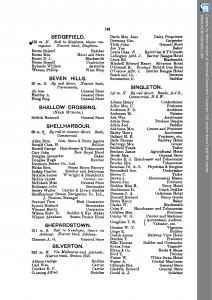 Singleton Residents  1898