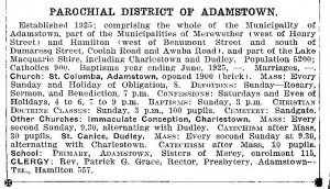 Adamstown Parish